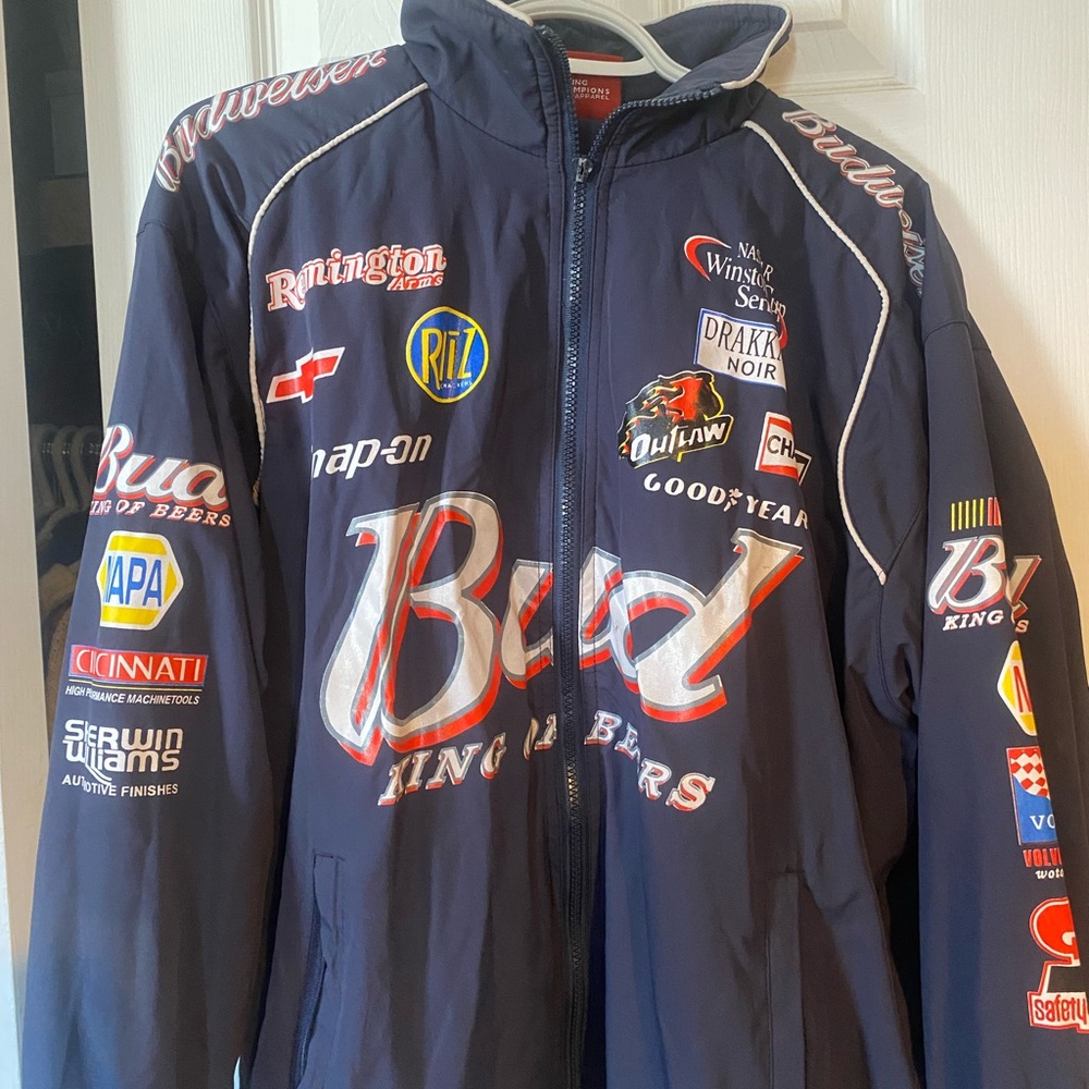 Budweiser Black Racing Jacket